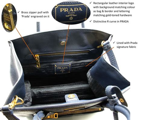 how do i authenticate a prada tote bag|inside of prada bag.